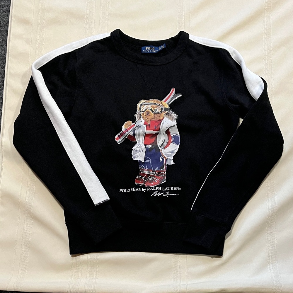 Ralph Lauren Polo Polo Bear crew sweatshirt like new Sz XS